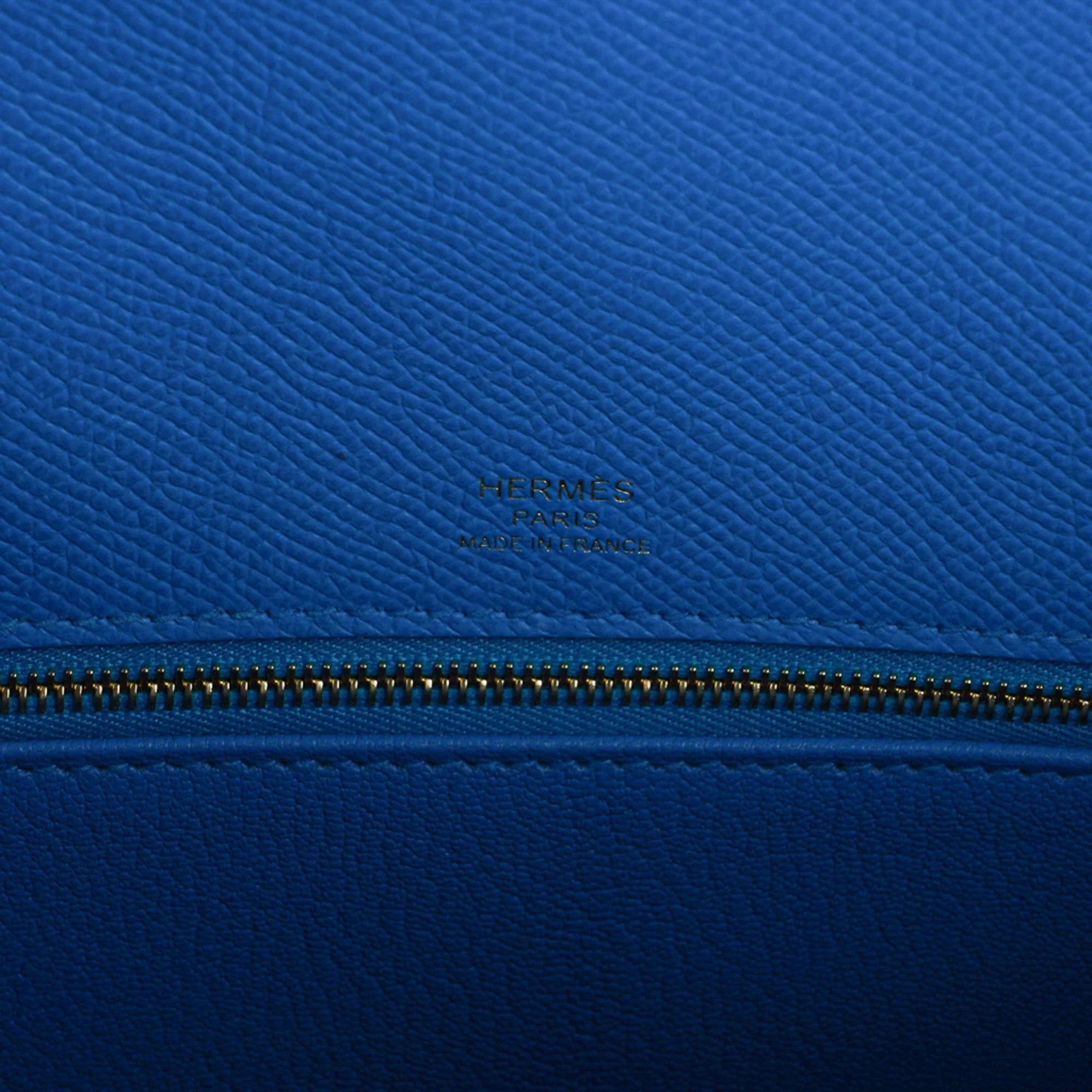 Kelly Casaque 28 Bag Black / Bleu Indigo Sellier Limited Edition